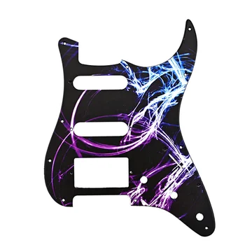 Нова многоцветен 3-слойная тампон за китара SSH с 11 дупки против надраскване за подробности електрически китари ST РР