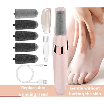 Нова пила за премахване на мазоли на краката Професионални електрически инструменти за педикюр Грижа за кожата на петите Пилинг Красотата е здраве Премахване на мъртвата кожа