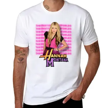 Нова тениска Хана Монтана, бързосъхнеща тениска, мъжки тениски с изображение, аниме, комплект тениски