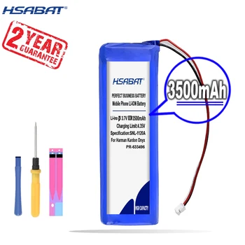 Новият пристигането на [HSABAT] Взаимозаменяеми батерията с капацитет от 3500 mah за Harman Kardon Onyx PR-633496
