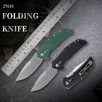 Нулева Толерантност 0308 Сгъваем Нож D2 Blade Outdoor Hunting Camping Survival Defense EDC Инструмент ZT Тактически Ножове