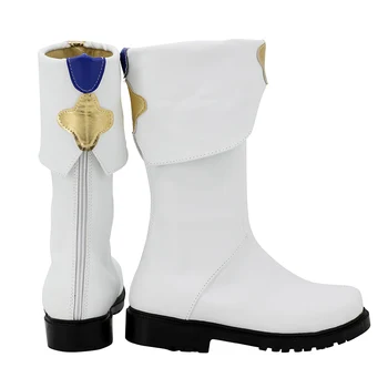 Обувки за cosplay Yanqing, обувки, детски дрехи за ролеви игри Honkai Star Rail, аксесоари за костюми за Хелоуин, Европейският размер