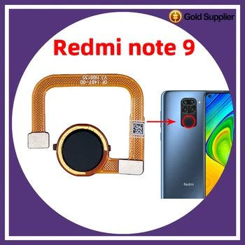 Оригинален за Xiaomi Redmi Note 9 Сензор за пръстови отпечатъци Бутон за Връщане у Дома Меню Подмяна на Гъвкава лента