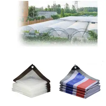 Пластмасов водоустойчива мембрана, прозрачен Pe бреза, се използва за външна изолация оранжерия на балкона и в градината