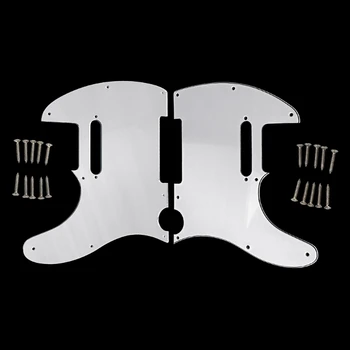 Пластмасов панел за китара с 8 дупки Тампон за бас-китара с дупки за крепежни винтове