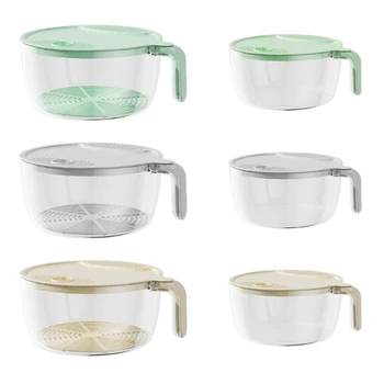 Пластмасови чаши за съхранение на Плодове, Кошници за измиване на Съдове, купа за почистване на ориз