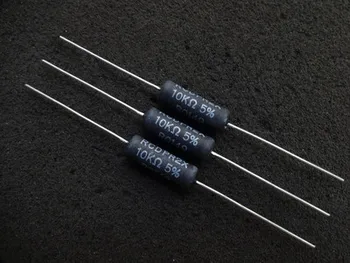 Подобрени резистори 5W 10K 5W10K RCD PR2 10K 7 мм * 24 мм