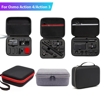 Преносим Защитен Кутия За Osmo Action 4/Action 3 Водоустойчив Калъф За Носене, Чанта За Съхранение На Куфара, Аксесоари За Фотоапарати