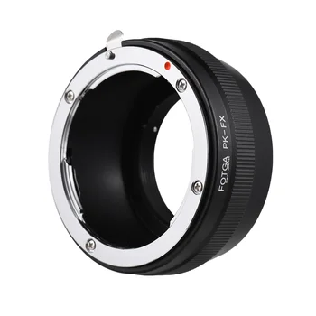 Преходни пръстен за ръчно закрепване на обектива FOTGA от Алуминиева Сплав за обектив Canon, Pentax K-Mount до беззеркальной фотоапарат Fuji X-Pro1/X-Mount