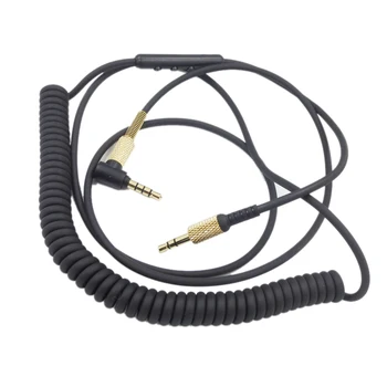 Пружинен аудио кабел за слушалки Marshall Major II 2 с монитор Bluetooth