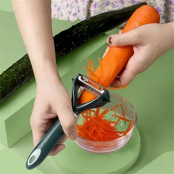 Ренде за моркови, инструменти за плодове, нож от неръждаема стомана, многофункционални здрав ръчни кухненски принадлежности, ренде за пъпеш, картофи, моркови