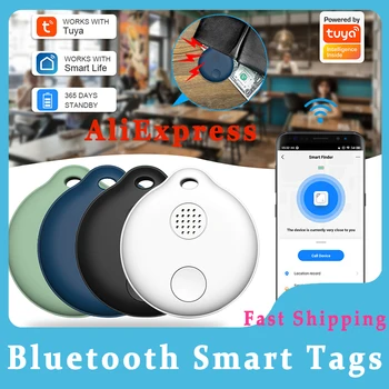 Смарт тагове Sasha Smart Home Bluetooth, защита от загуба, умен Bluetooth тракер, устройство за напомняне за сигурност за Android Iphone
