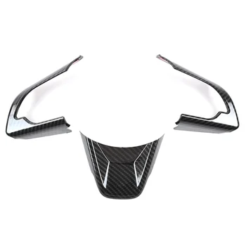 Стикери за украса на кормилното колело за Jimny 2019 2020 2021 2022 Аксесоари, ABS-карбоновое влакна