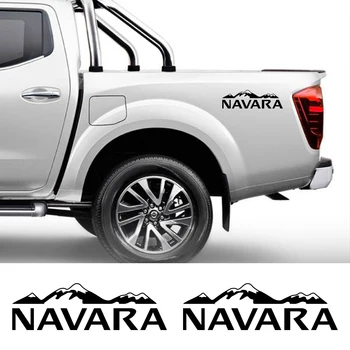 Страничният стикер за камион пикап Nissan Navara SL ST С графики, винил декор в планински стил, стикер на кола, Аксесоари за Автотюнинга