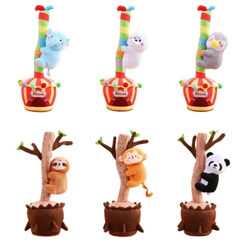 Танцующее Дърво, Карикатура, Поющая Плюшен играчка, Изговаряне и записващо Плюшевое Животно, е Детска играчка, P31B