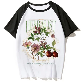 Тениска Cottagecore, дамски градинска дрехи, японската дизайнерска тениска за момичета y2k, японски дрехи
