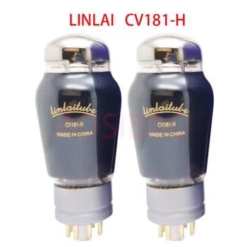 Точност свързване на клапа вакуумна тръба LINLAI CV181-H Заменя актуална електронна лампа CV181-TII CV181 6SN7 6N8P За Аудиоусилителя
