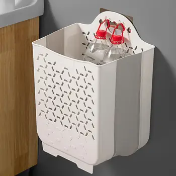 Удобна кошница за дрехи Дишаща Контейнер за многократна употреба Сгъваема Кутия за пране на Дрехи Органайзер за дрехи