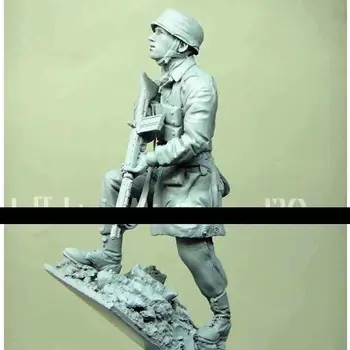 Фигурка от смола 1/16 GK, Немски войници, комплект в разглобено формата и неокрашенный