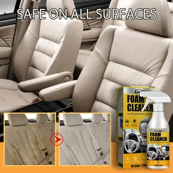Функционални Многофункционални средства за почистване на кожата в салона на автомобила без дразнеща миризма, Средства за грижа за кожата климатик