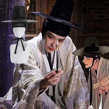 Художник на Нощта Сынхо Cosplay Южна Корея Аниме Cos костюм на жените и мъжете Хелоуин cosplay костюм, перука, шапка