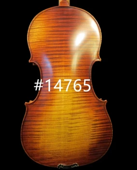 Цигулка за соло-изпълнение на песни в европейски стил с пламенеющим кленов бек-вокали Strad 4/4 #14765