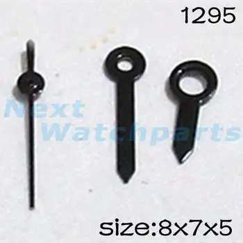 Черен комплект със стрелки за часовници Miyota 2015 Механизъм с дължина 8 mm/7 мм/5 мм № 1295