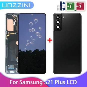 Super OLED дисплей За Samsung s21 Plus Дисплей G996 G9960 G996F Дисплей С Рамката на LCD сензорен екран Дигитайзер, Сервизна Част от 100% Тествана